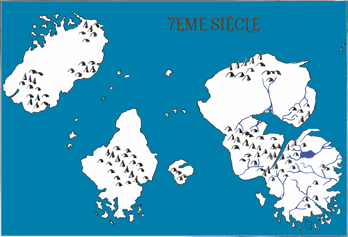 Monde - 7eme siècle