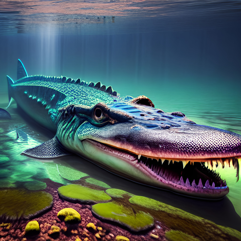 a_alien_fish_crocodile_in_the_swamp__ultra_detailed__best_quality__masterpiece___volumetric_lighting__bright___novelai__oil_painting__4k_wallpaper_-d69f997b-e5aa-49ba-8dc8-439ab835449c
