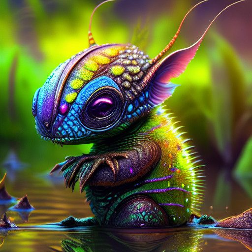 a_cute_little_alien_creature_in_the_swamp___ultra_detailed__best_quality___masterpiece___volumetric_lighting__bright__novelai__oil_painting__4k-a4c10006-6f93-486c-9fd0-21b8bd256cf2