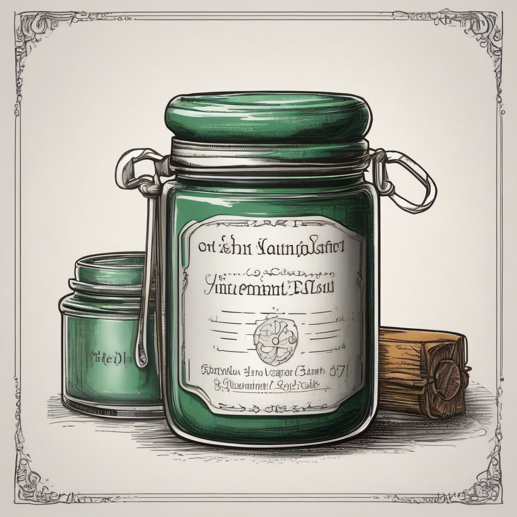 a_drawing_of_a_ointment_in_jar__label_writing_in_elvish__white_baground_-a6950ee0-4534-4707-9a5b-eafab874ace8