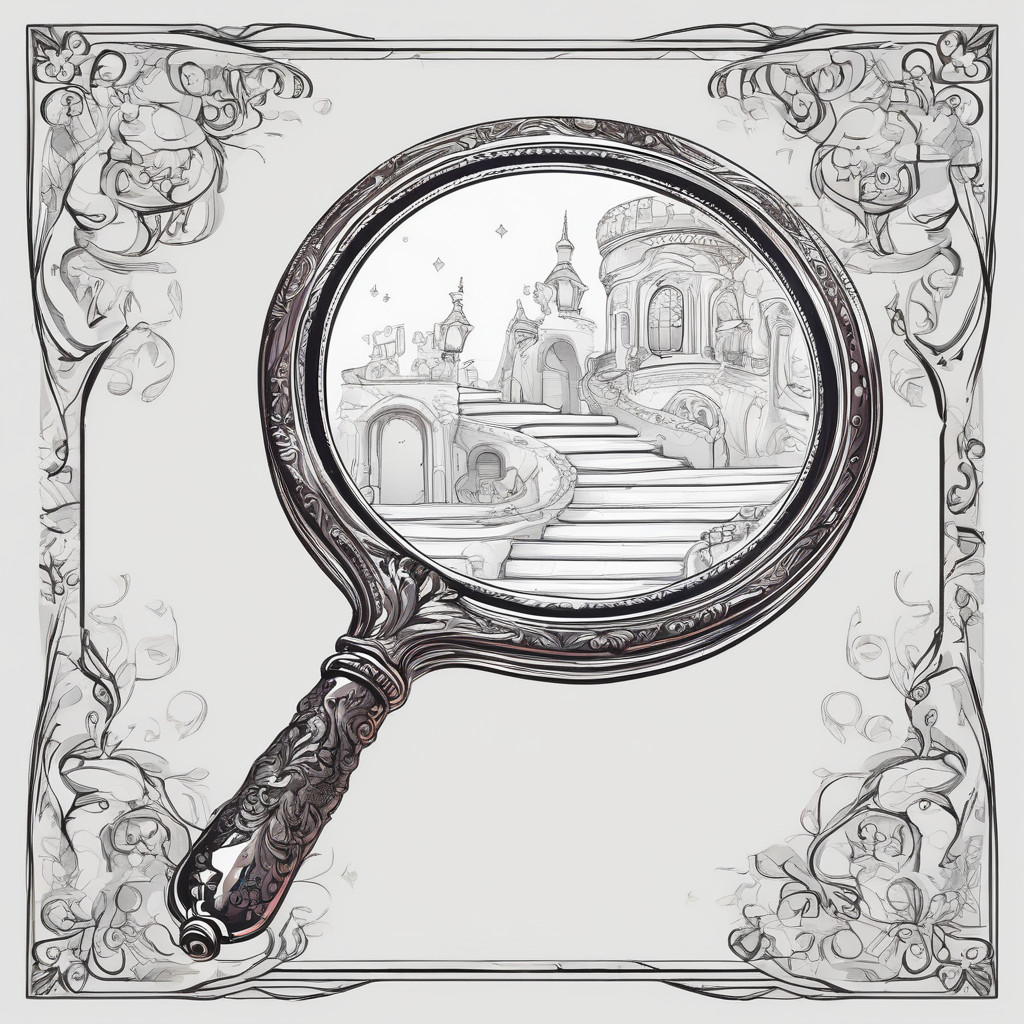 a_drawing_of_carrying_magic_mirror_with_a_handle__tales_story__white_background-9c471c76-c661-44fa-a17b-34a46687e82a