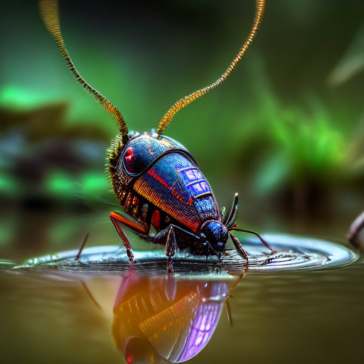 a_little_alien_insect_in_the_swamp___ultra_detailed__best_quality___masterpiece___volumetric_lighting__bright__novelai__oil_painting__4k_wallpaper_-ffbd2bd6-0bfe-49c3-9647-93dfd458ee0c
