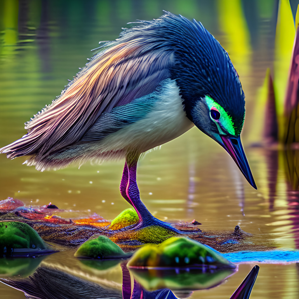 a_little_alien_wading_bird_in_the_swamp__ultra_detailed__best_quality__masterpiece___volumetric_lighting__bright___novelai__oil_painting__4k-82c5b008-a5c2-441b-bd42-9129c7403fd1
