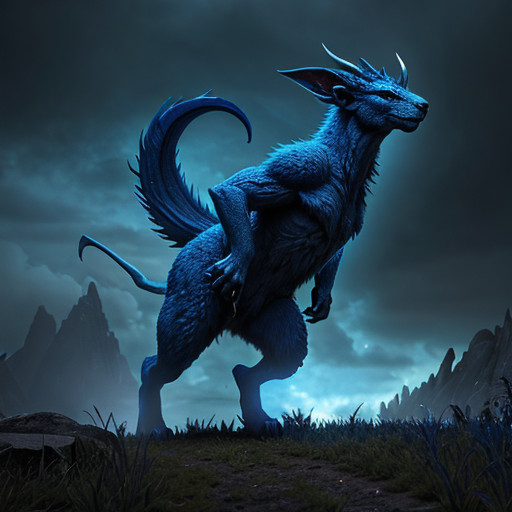 an_elven_monster_runing_on_the_plain_looking_like_a_goupil__blue_color_palet__masterpiece___volumetric_lighting__bright___novelai__oil_painting_-c1cf403f-8af6-4f89-9d8c-864e40b3e0ad