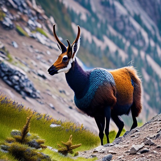 antilope des montagnes