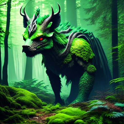 dragon des forêts