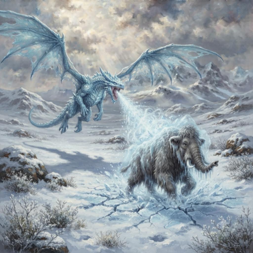 dragon des glaces