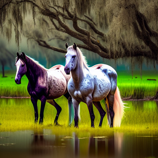 elfics_camargue_horses_in_the_swamp__ultra_detailed__best_quality__masterpiece___volumetric_lighting__bright___novelai__oil_painting__4k_wallpaper__aesthetic_-56a66a10-91bc-4d62-b998-d09e8737f4b