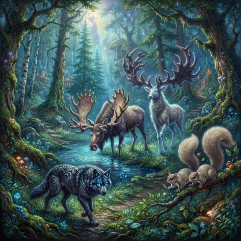 faune forêt polaire 1