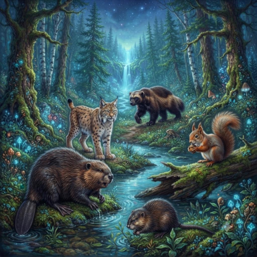 faune forêt polaire 2