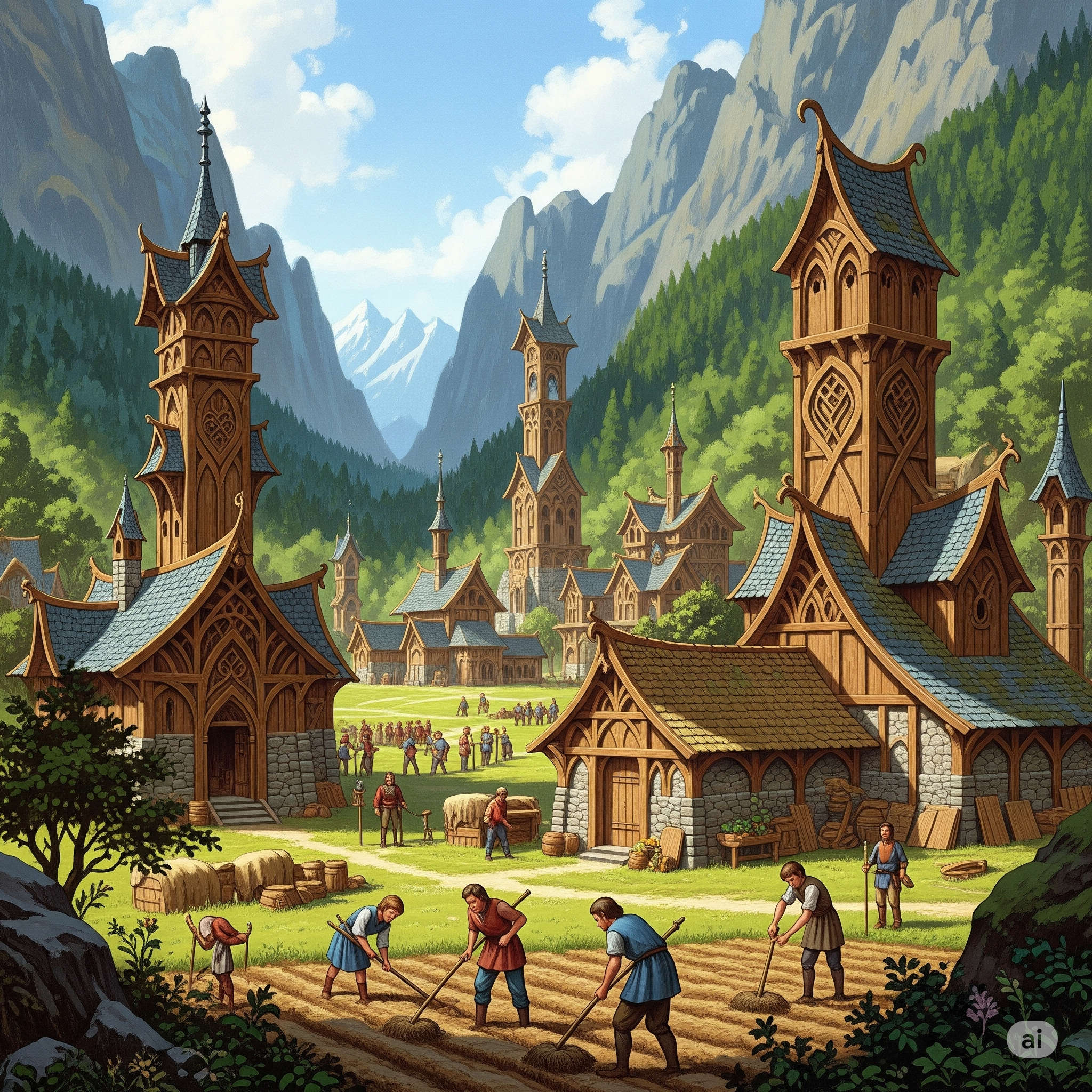 village humain