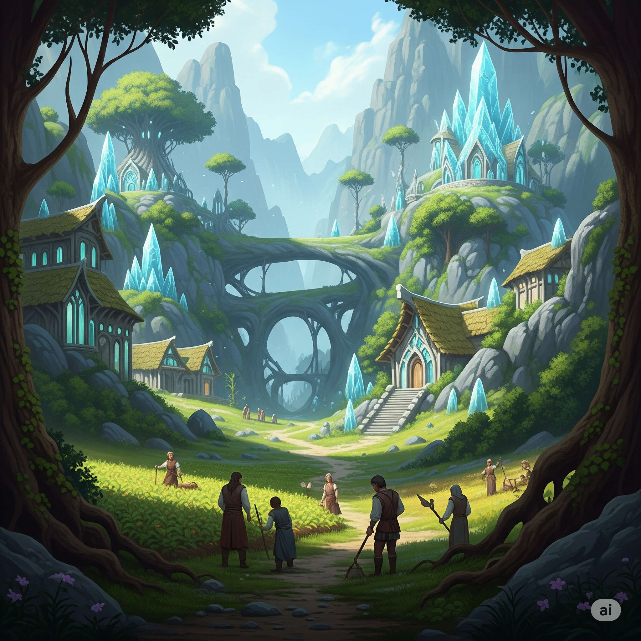 village montagnard