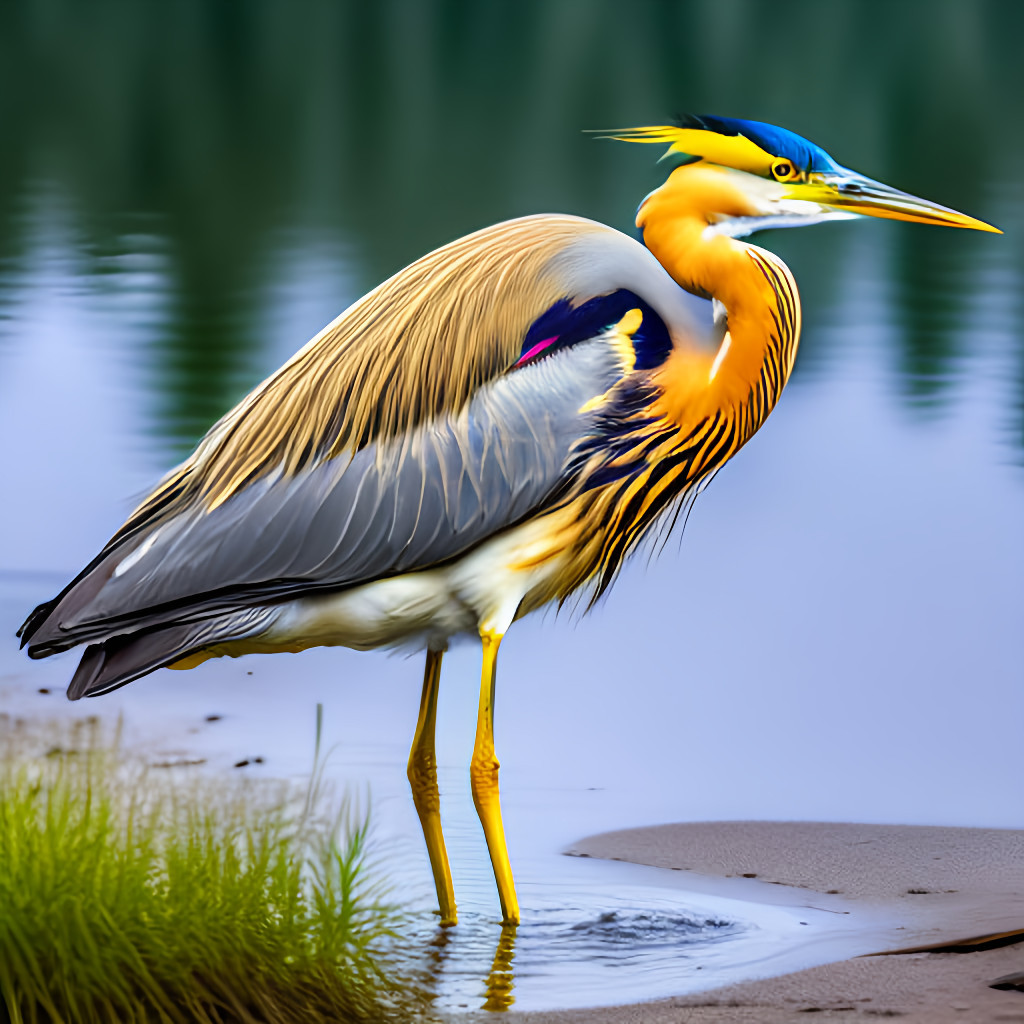 yellow_heron__ultra_detailed__best_quality__masterpiece___volumetric_lighting__bright___novelai__oil_painting__4k_wallpaper__aesthetic__masterpiece__award_winning_photography__macro-d25b2a7b