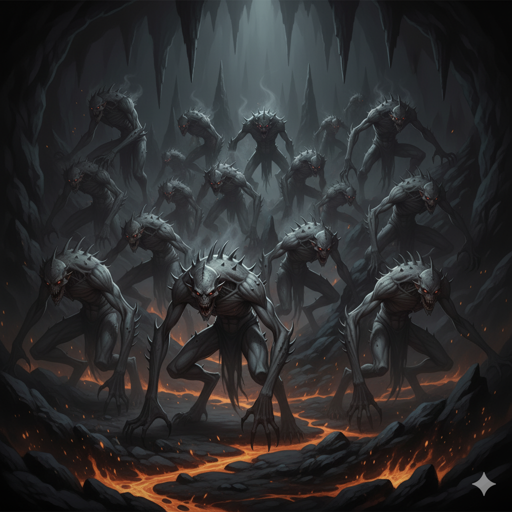 démons servant des profondeurs