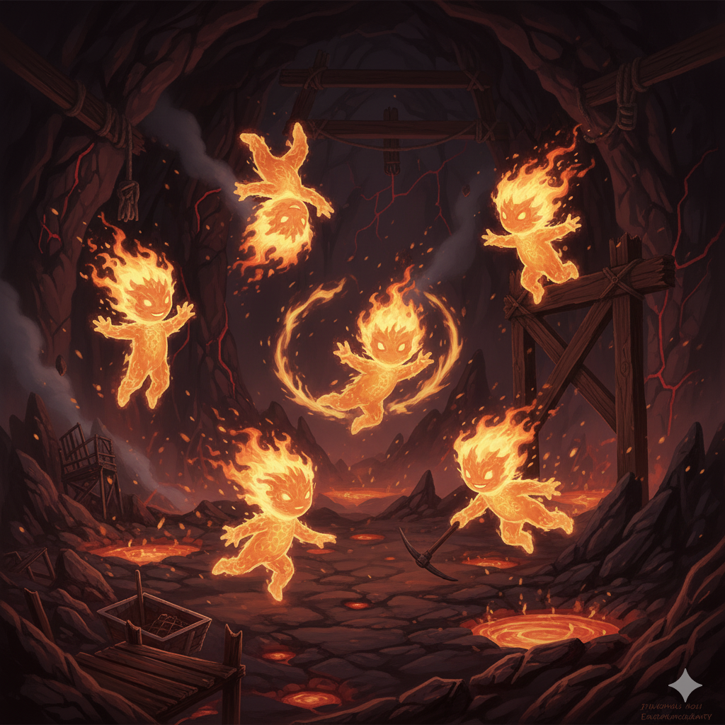 élémentaire mineur feu