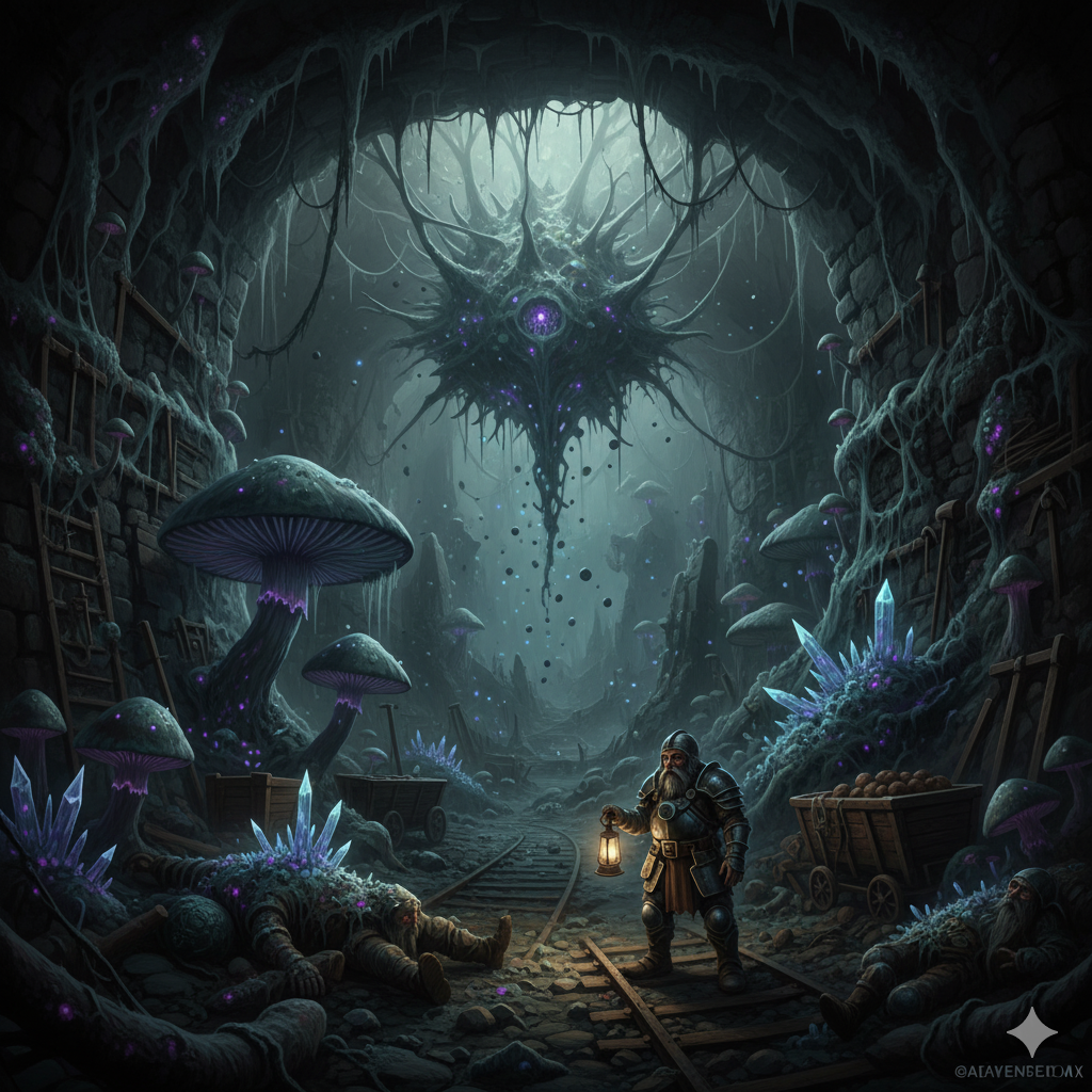 mycélium des abysses