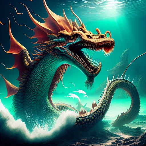 dragon des mers