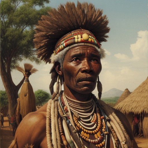 an_african_chief_in_a_village-65352ede-3e36-4b76-9781-dccea48f3b1b