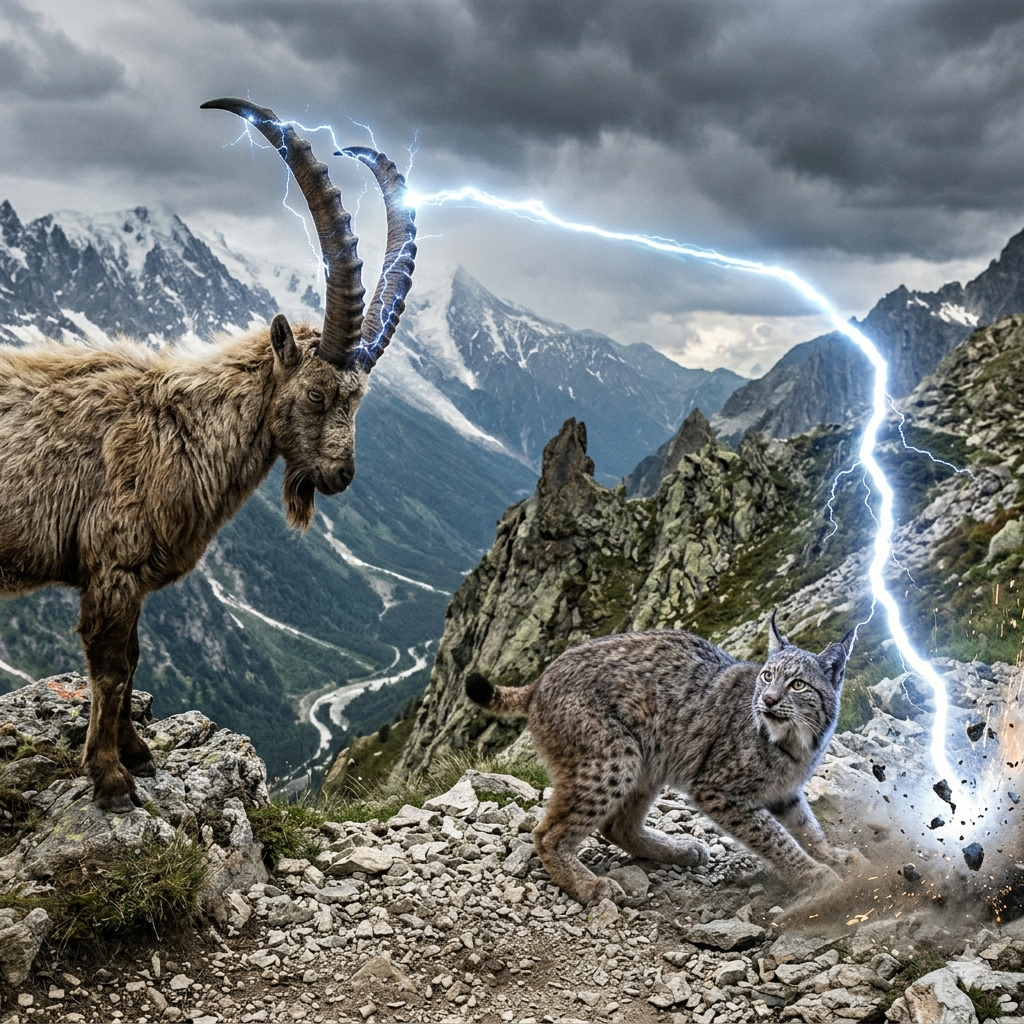 chevre orage