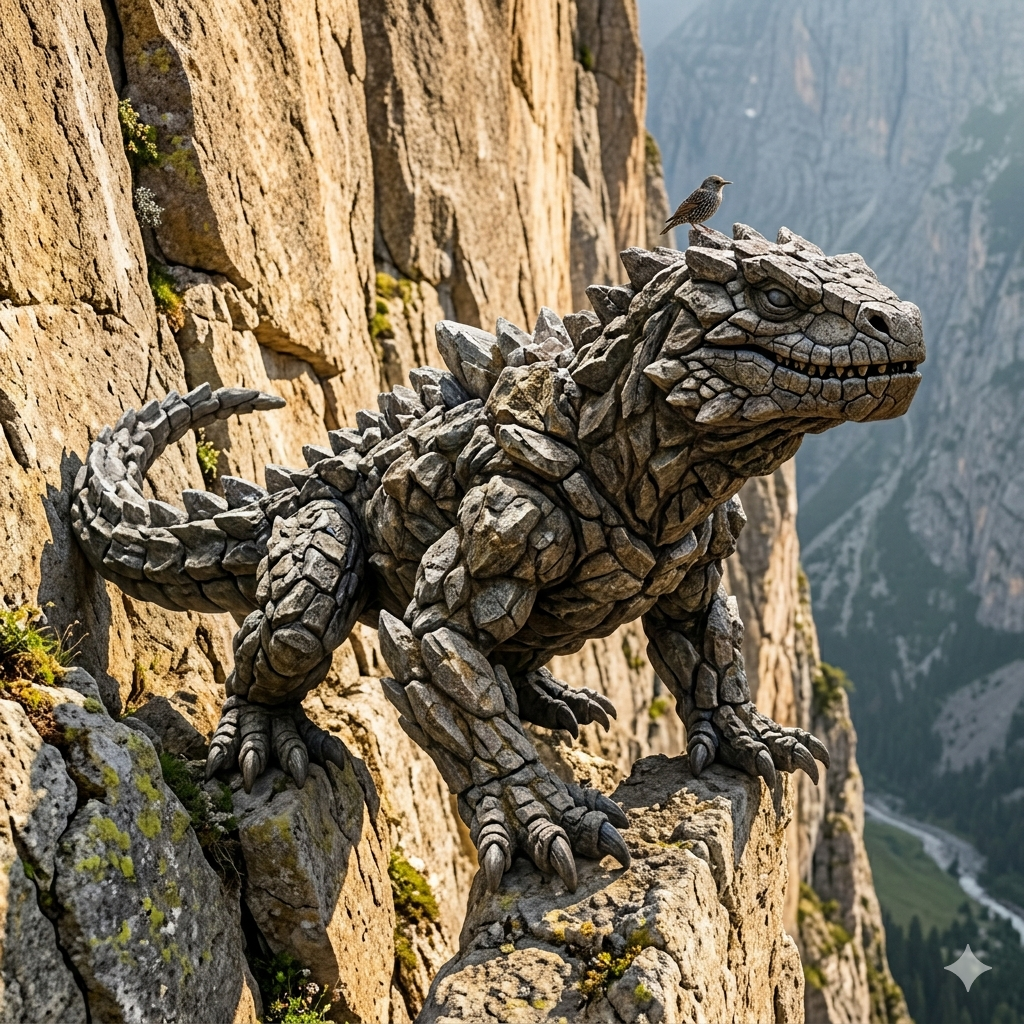 lézard de pierre